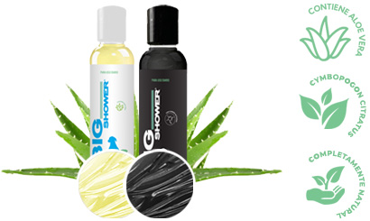 baño en seco para perro natural